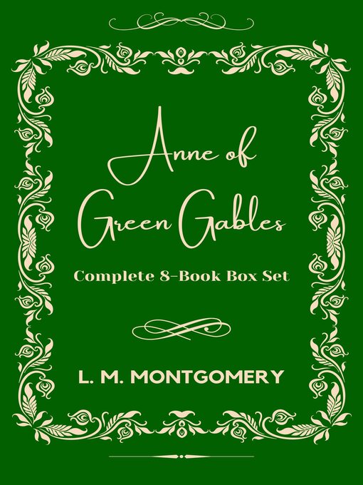 Cover image for Anne of Green Gables, Complete 8-Book Box Set